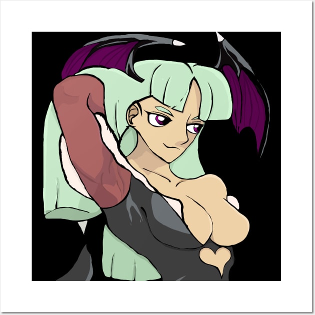 Morrigan The Succubus Wall Art by PoesUnderstudy